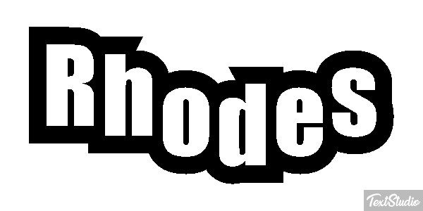 Rhodes Efekt tekstowy