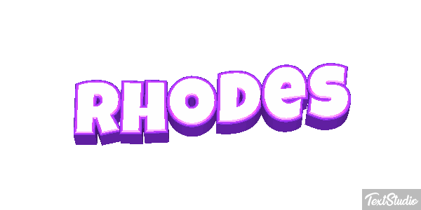 Rhodes Efekt tekstowy