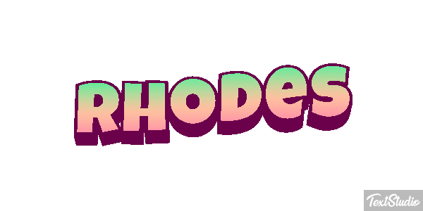 Rhodes Efekt tekstowy