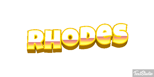 Rhodes Efekt tekstowy