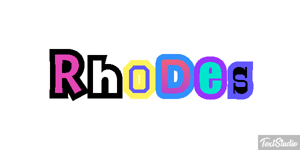 Rhodes Efekt tekstowy