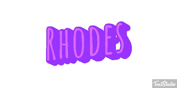 Rhodes Efekt tekstowy