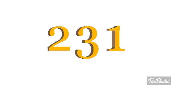 231 Effetto testo