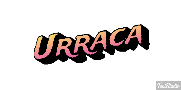 Urraca Efecto de texto