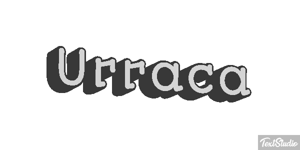Urraca Efecto de texto
