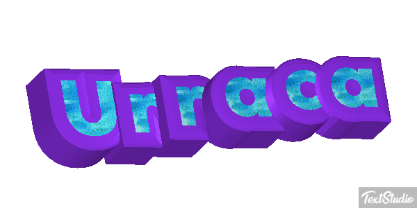 Urraca Efecto de texto