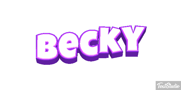 Becky Tekst effect