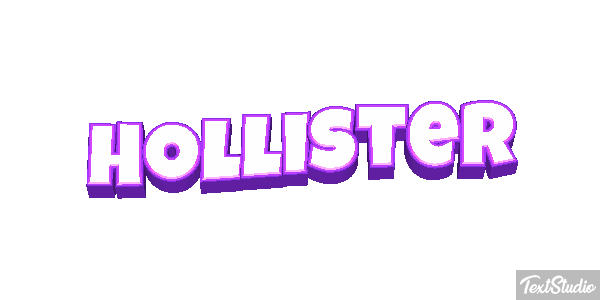 Hollister Efecto de texto