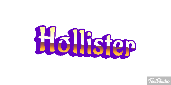 Hollister Efecto de texto