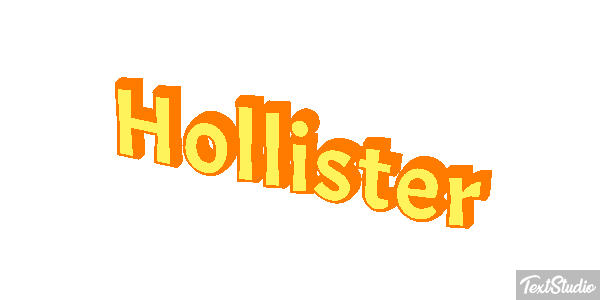 Hollister Efecto de texto