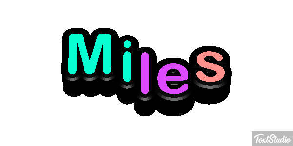 Miles Effetto testo