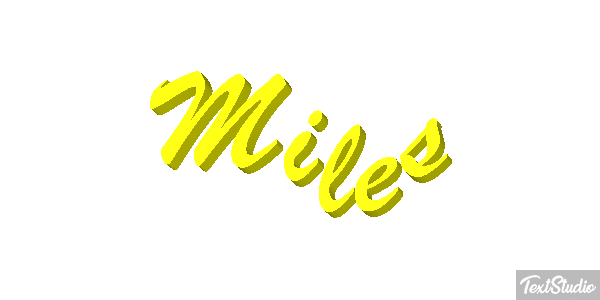 Miles Effetto testo