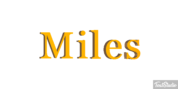 Miles Effetto testo