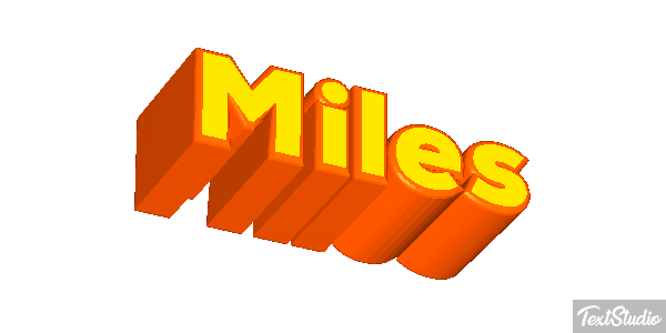 Miles Effetto testo