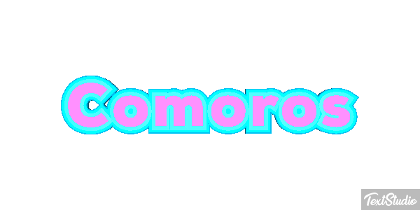 Comoros Effetto testo