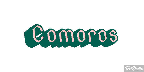 Comoros Effetto testo