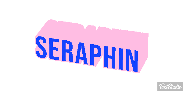 Séraphin Text effect