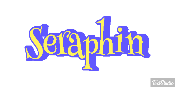 Séraphin Text effect