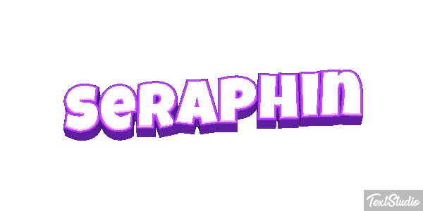 Séraphin Text effect