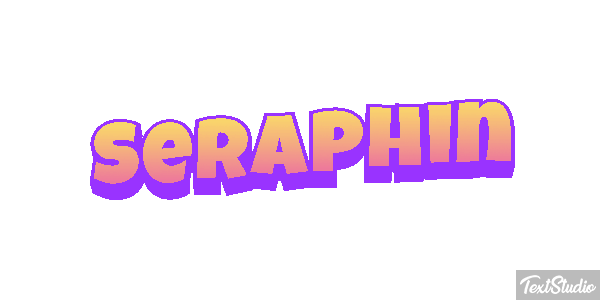 Séraphin Text effect