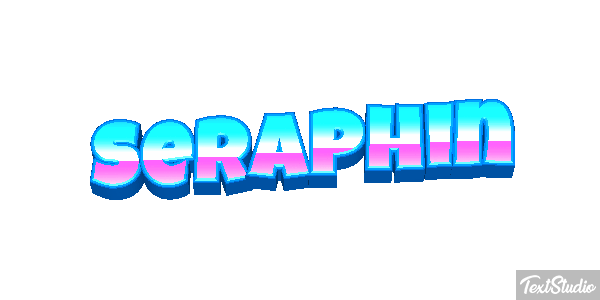 Séraphin Text effect
