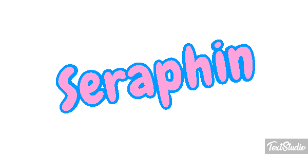 Séraphin Text effect