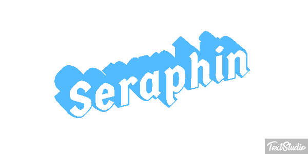 Séraphin Text effect