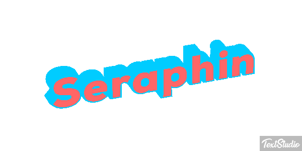 Séraphin Text effect
