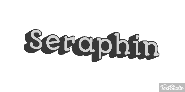 Séraphin Text effect
