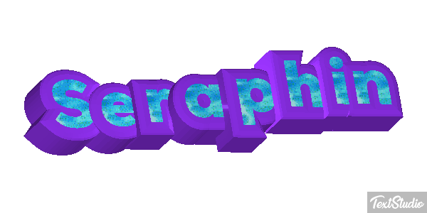 Séraphin Text effect