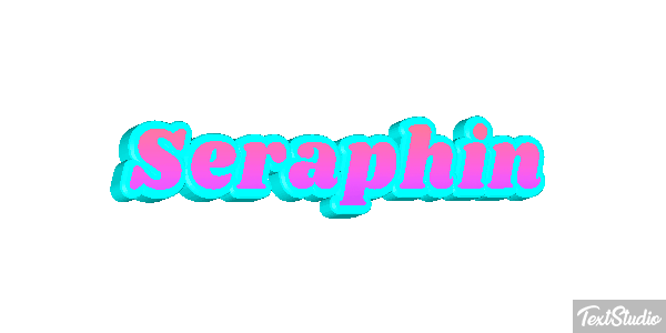 Séraphin Text effect