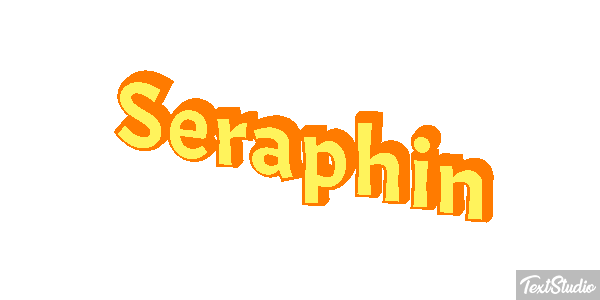Séraphin Text effect