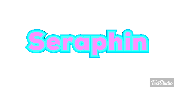 Séraphin Text effect