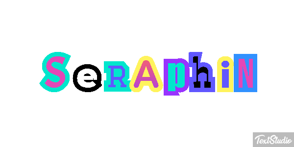 Séraphin Text effect