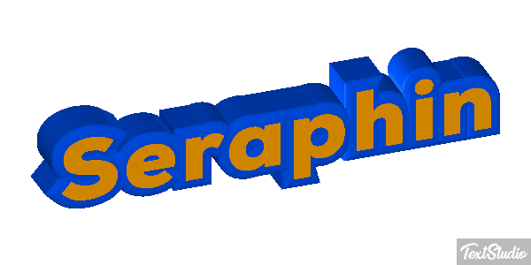 Séraphin Text effect