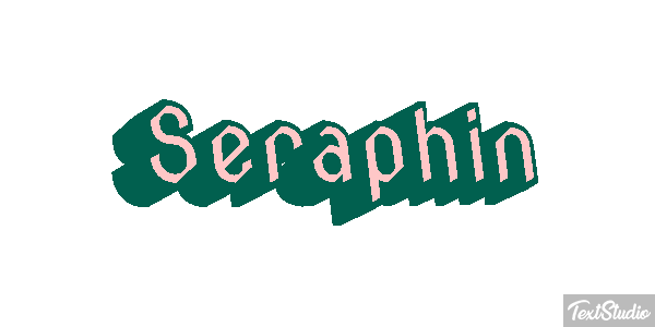 Séraphin Text effect