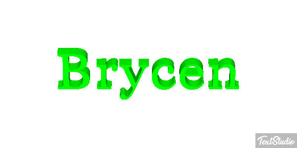 Brycen Efekt tekstowy