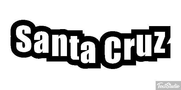 Santa Cruz Effetto testo