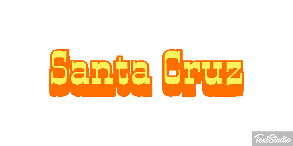 Santa Cruz Effetto testo