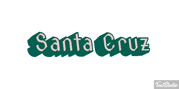 Santa Cruz Effetto testo