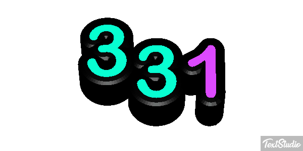 331 Texteffekt