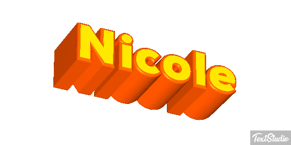 Nicole Efekt tekstowy