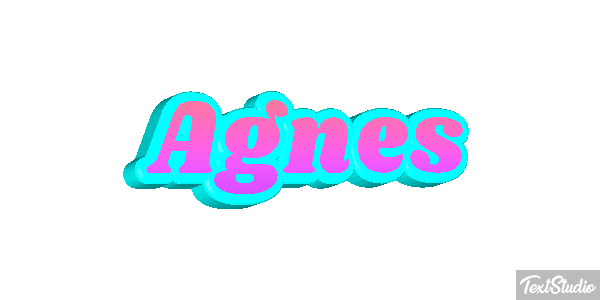 Agnès Efecto de texto