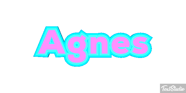 Agnès Efecto de texto