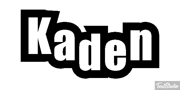 Kaden Tekst effect