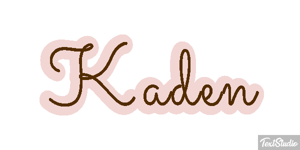 Kaden Tekst effect