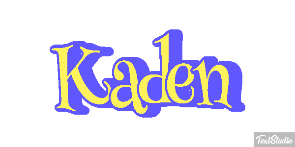 Kaden Tekst effect