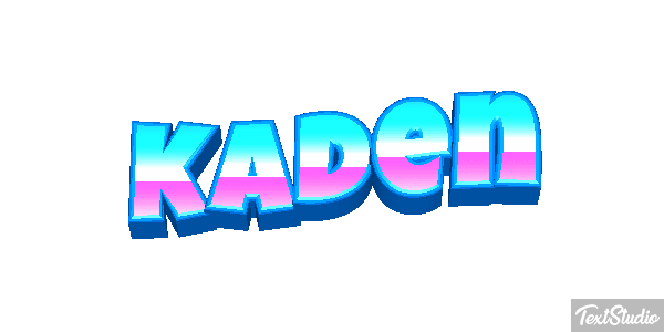 Kaden Tekst effect