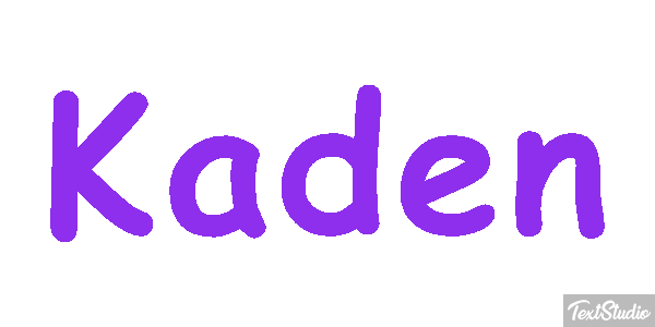 Kaden Tekst effect