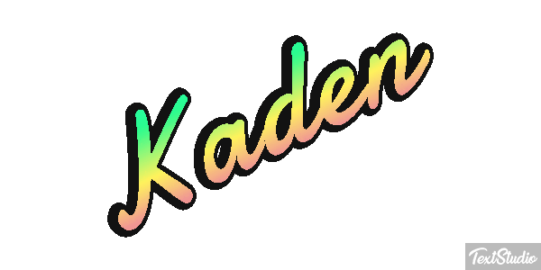 Kaden Tekst effect